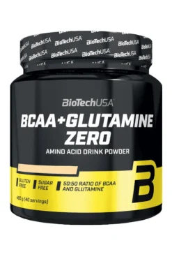 Bcaa + Glutamine Zero - 480g De Biotech Usa Sabor Naranja