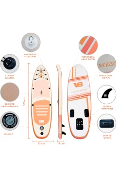 Behumax - Tabla De Paddle Surf Be Wave Sirocco 10