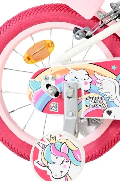 Bicicleta Niños 14 Pulgadas Unicorn 4-6 Años
