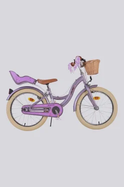 Bicicleta Niños 18 Pulgadas Volare Blossom 5-7 Años Púrpura
