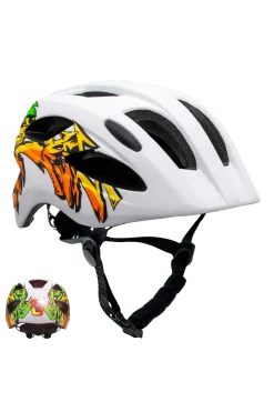 Casco De Bici Para Niños De 6 A 12 Años Crazy Safety