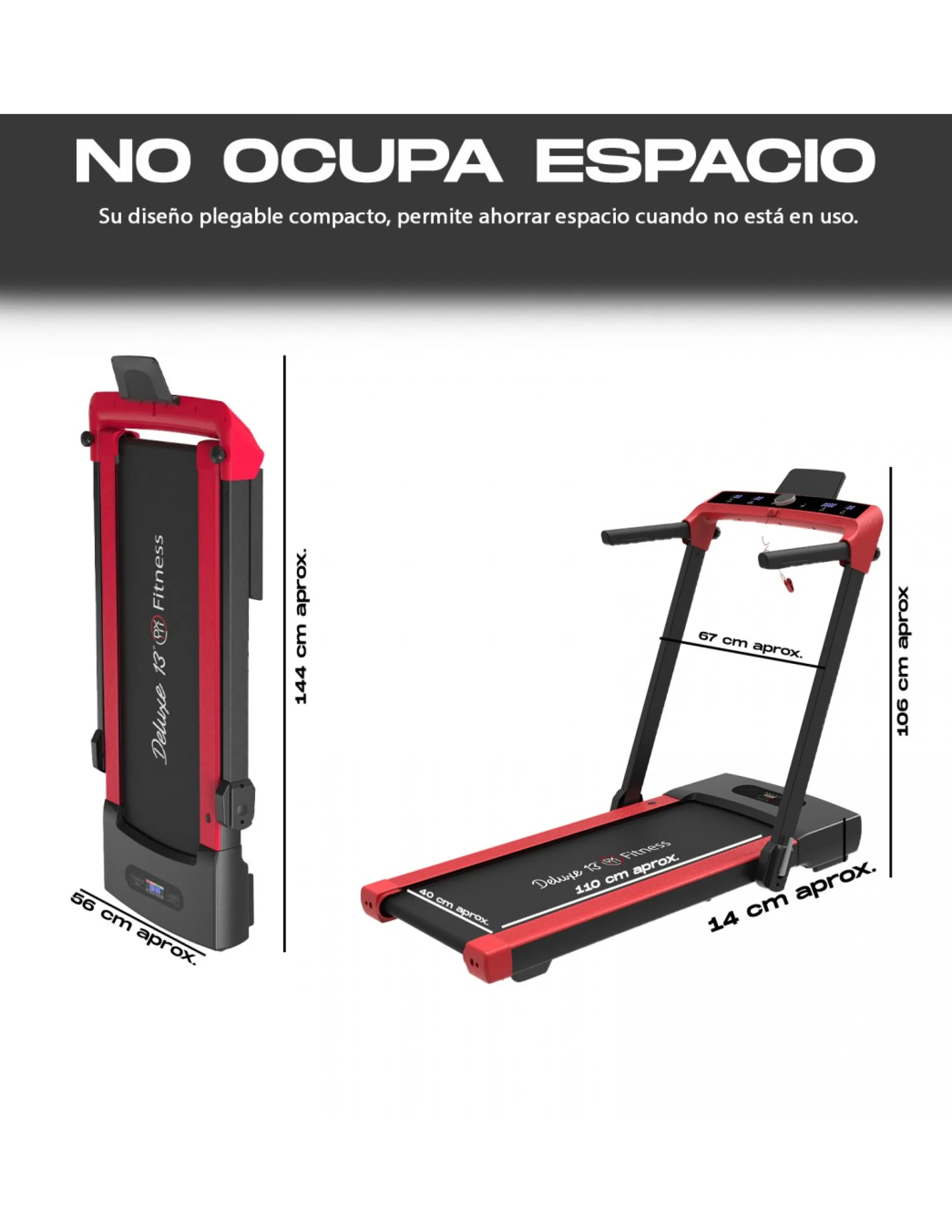 Cinta Correr 2 En 1 Deluxe13 2000w