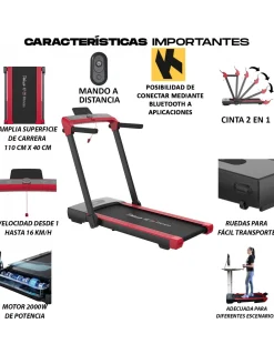 Cinta Correr 2 En 1 Deluxe13 2000w