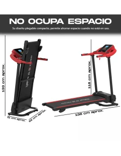 Cinta Correr 1500w Plegable 14km/h