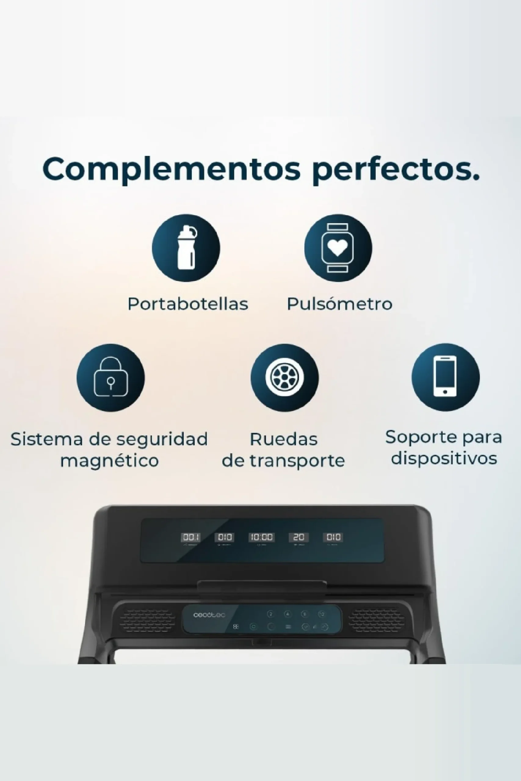 Cinta De Correr Plegable Cecotec Drumfit Wayhome 1000 Runner Sprint