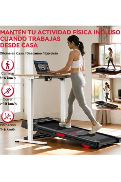 Cinta De Correr Y3, 1-10 Km/h, Inclinación Manual Del 12%