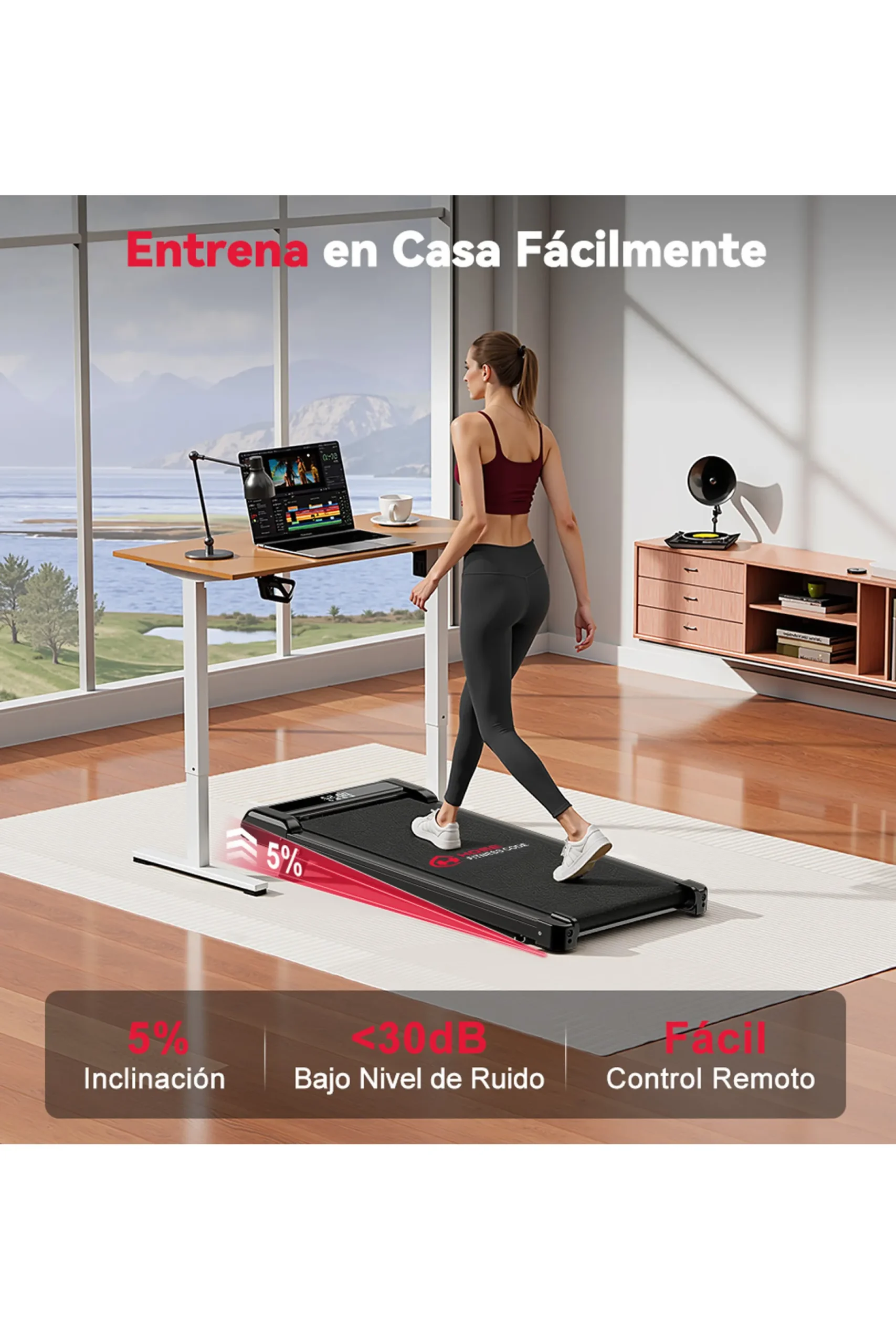 Cinta De Correr Z3pb, 1-6 Km/h