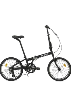 Fabricbike Folding - Bicicleta Plegable 7v Aluminio 20" Black