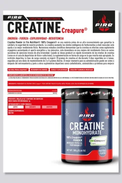 Fire Nutrition Creatine Powder