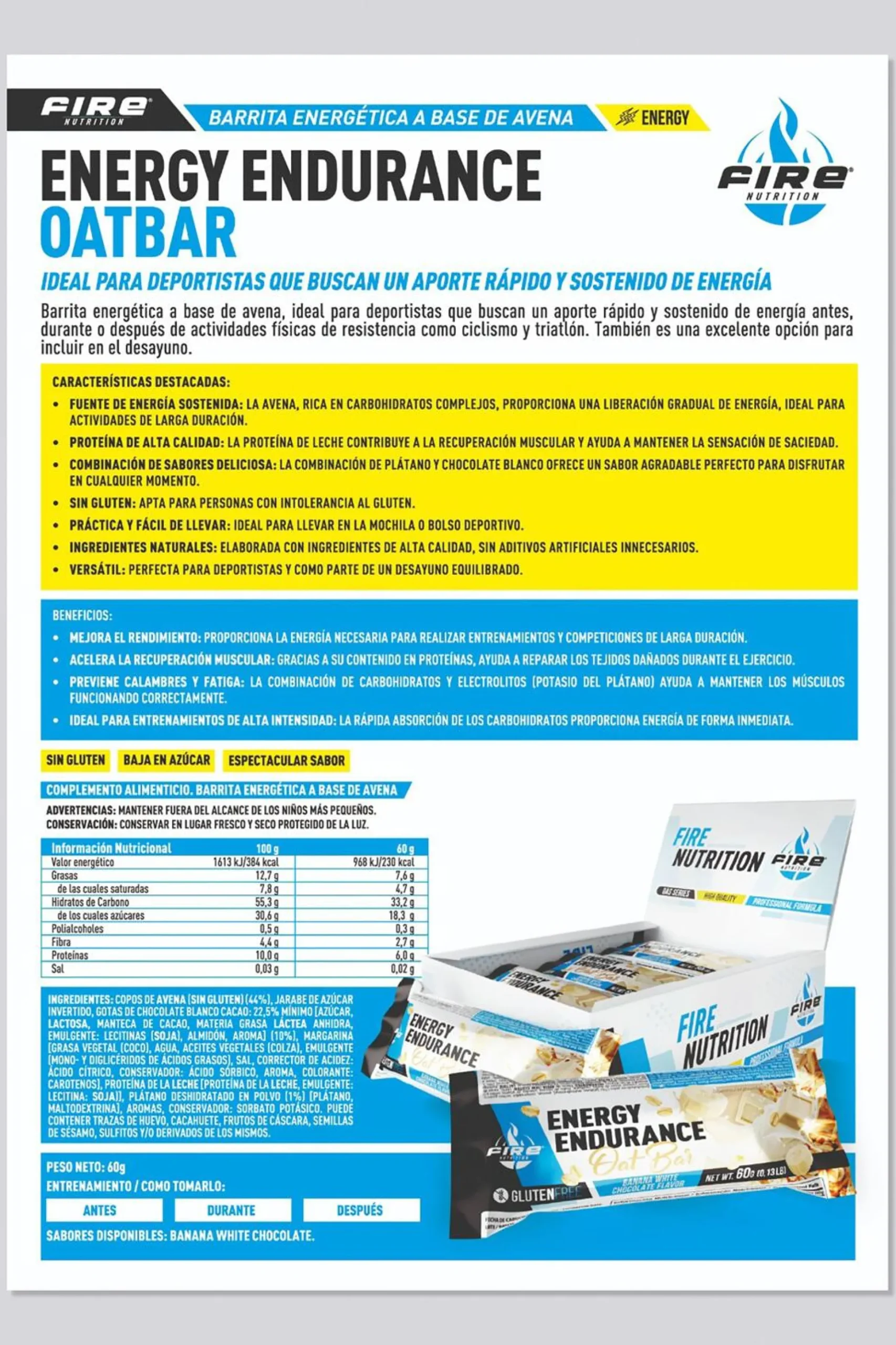 Fire Nutrition Endurance