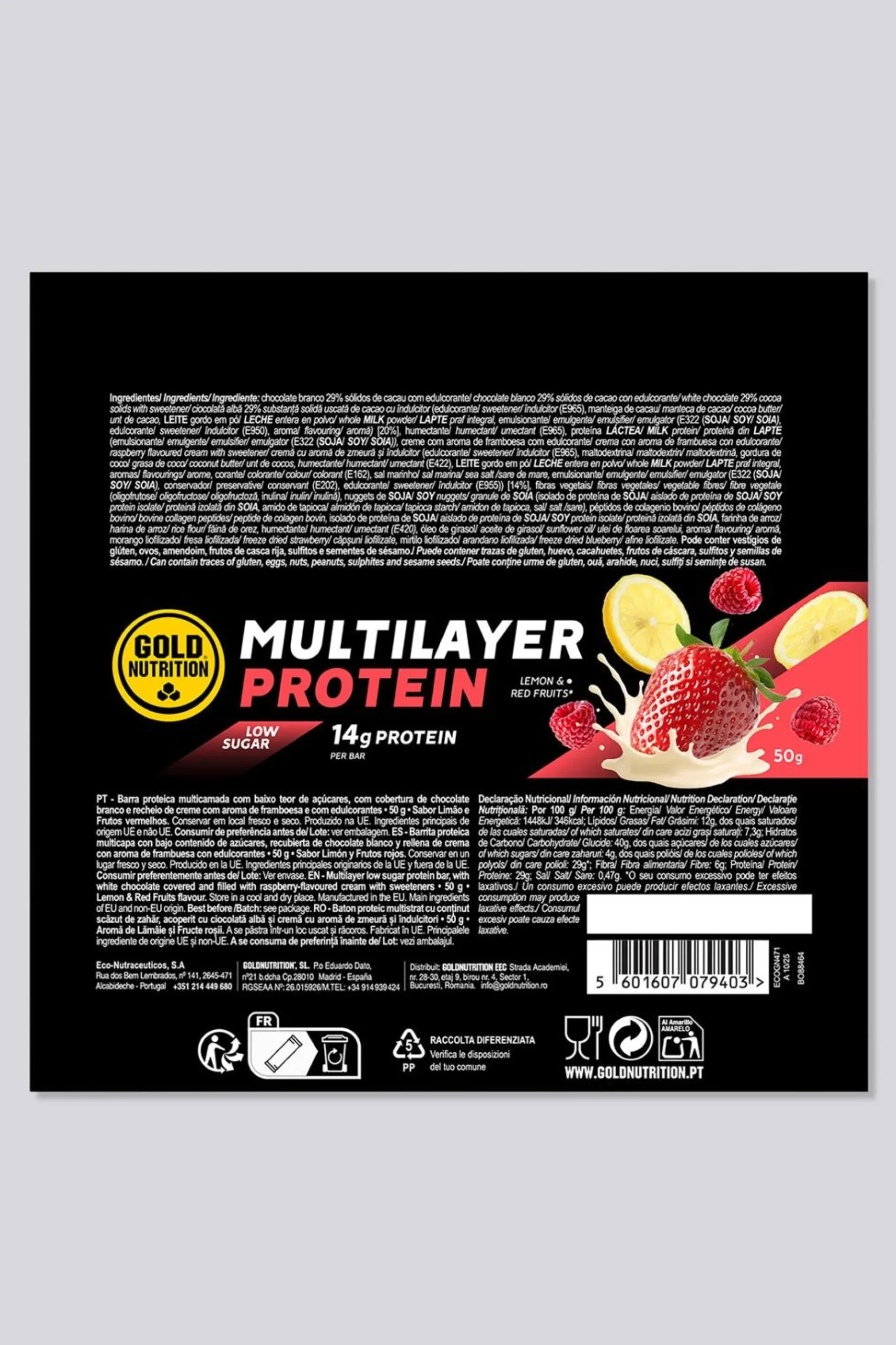 Gold Nutrition Multilayer Low Sugar