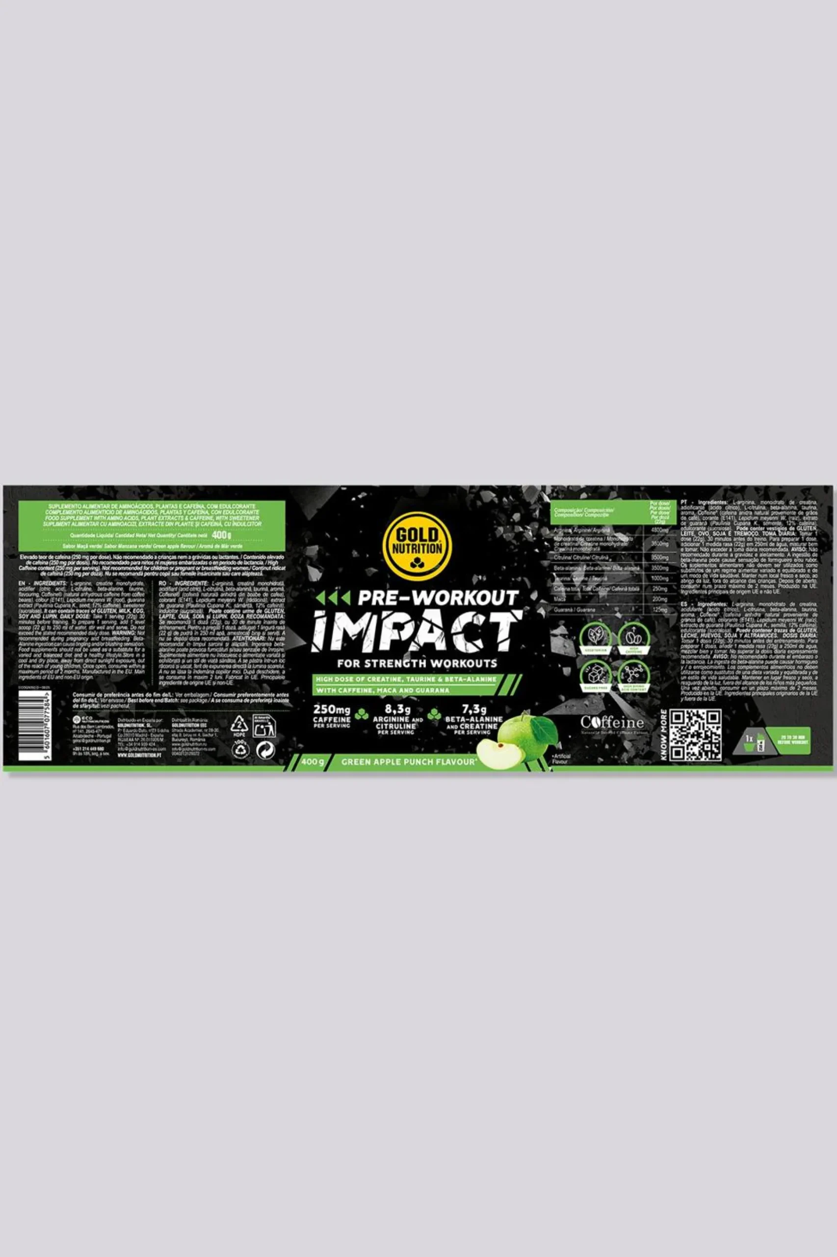 Goldnutrition Preworkout Impact
