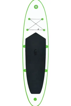 Juego De Tabla De Paddle Surf Hinchable Vidaxl