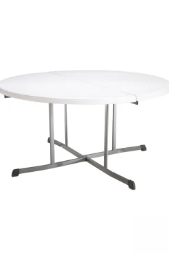 Mesa Redonda Plegable Blanco Lifetime Ø152 X 75,5 CM