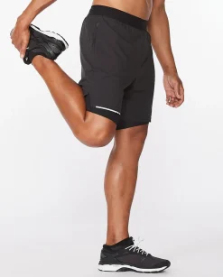 Pantalones Cortos 2xu Aero 2-en-1 7 Pulgadas