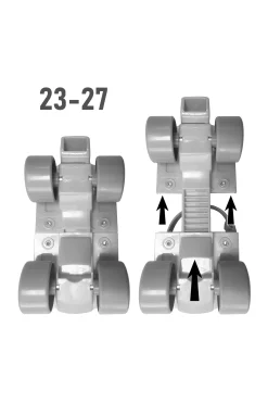 Patines Y Protecciones Patrulla Canina 23-27 CM