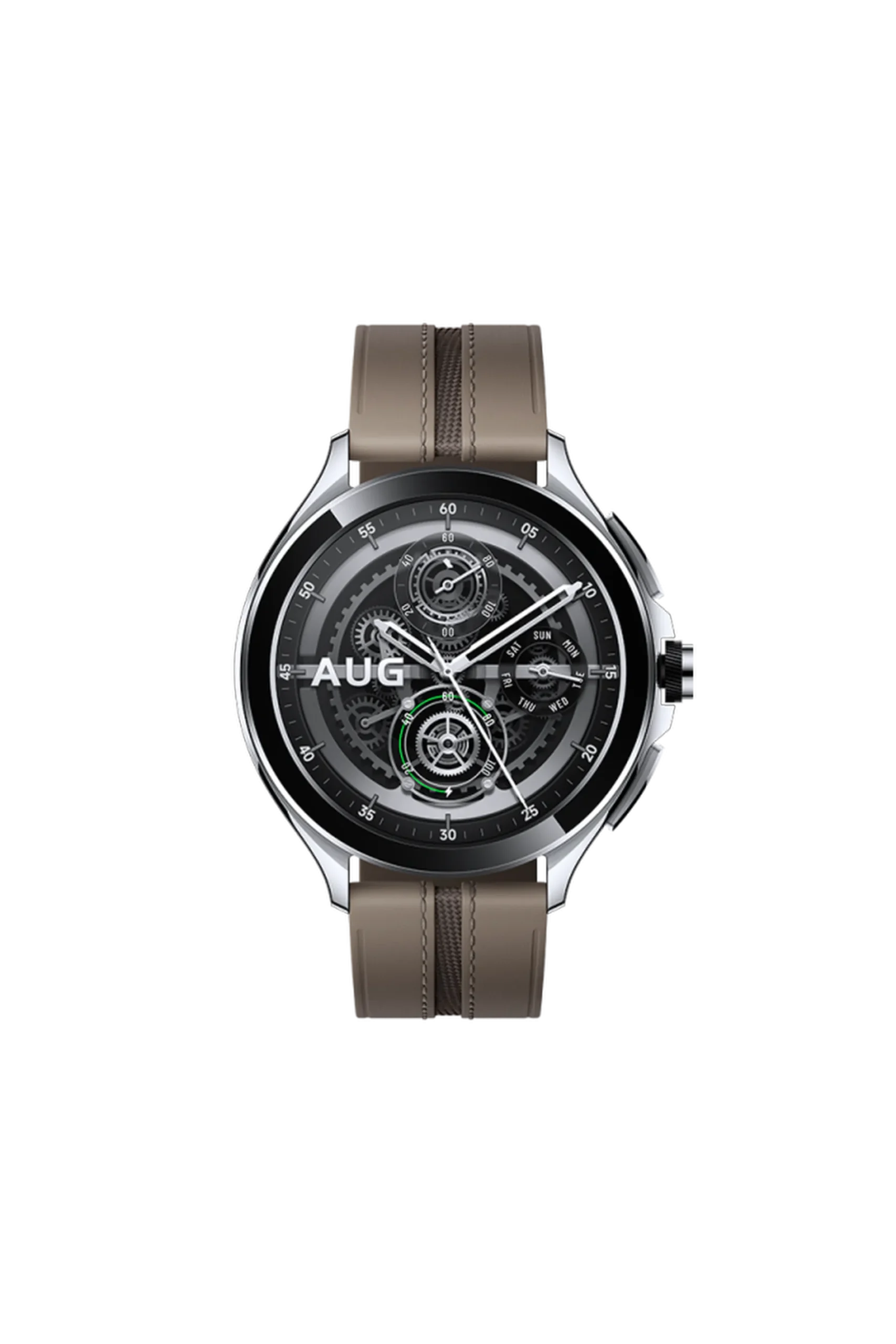 Smartwatch Xiaomi Watch 2 Pro 4g Lte Silver Case & Brown Leather Strap