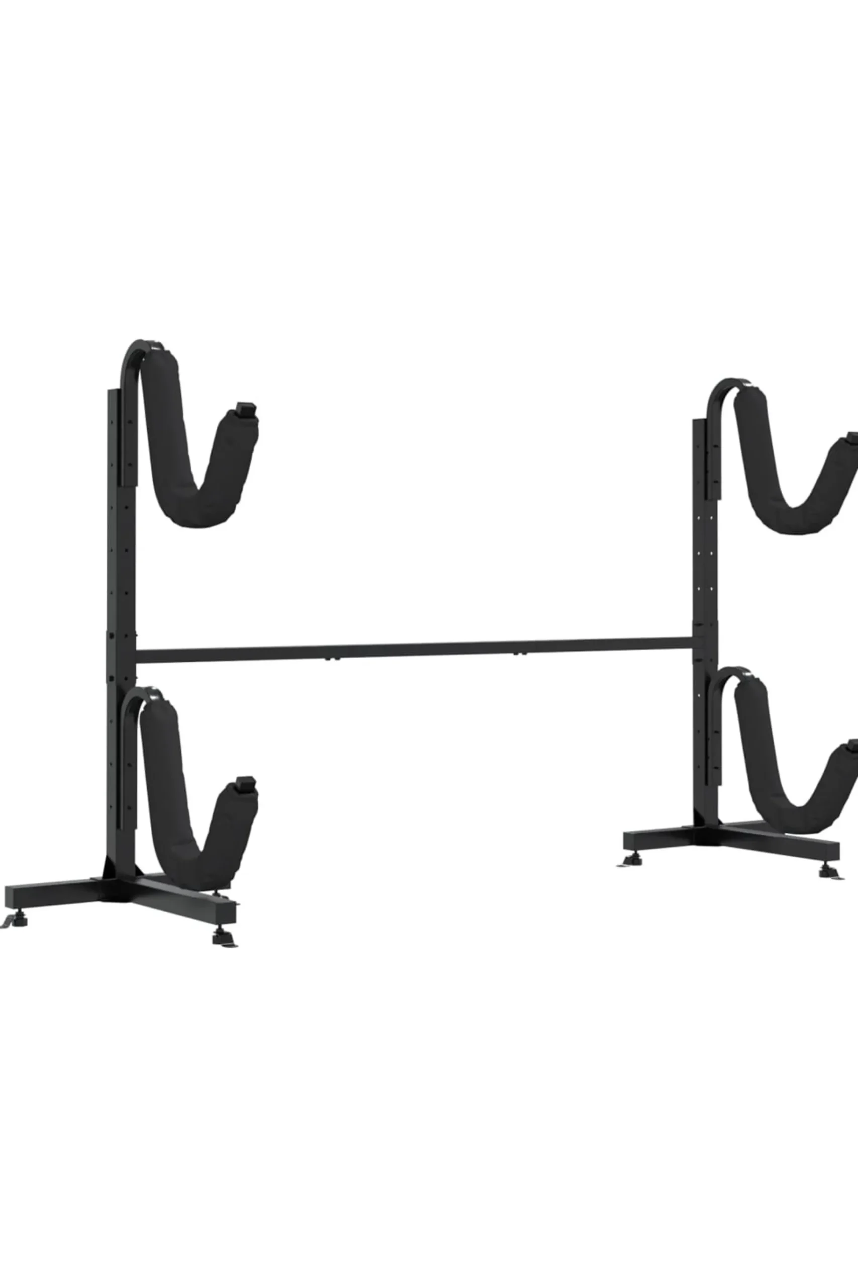 Soporte Para 2 Kayaks Acero Vidaxl 250x57x127,5 CM