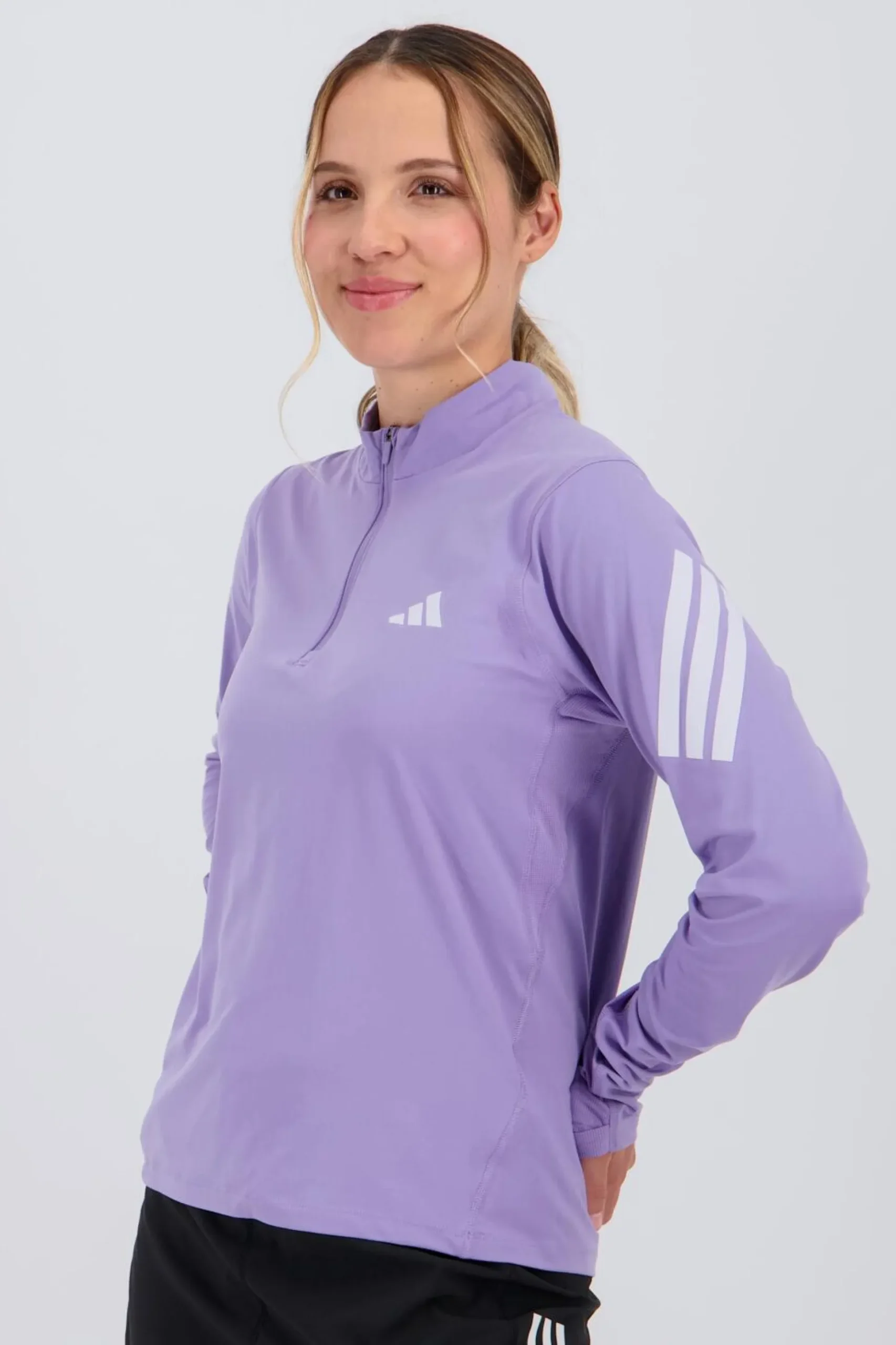 Sudadera Media Cremallera adidas