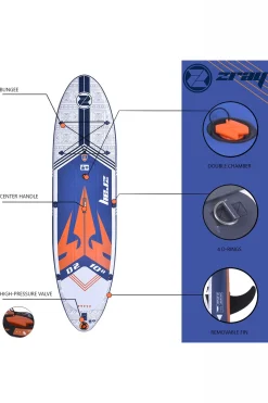 Tabla Sup Hinchable Con Accesorios - Zray Dual 10'8