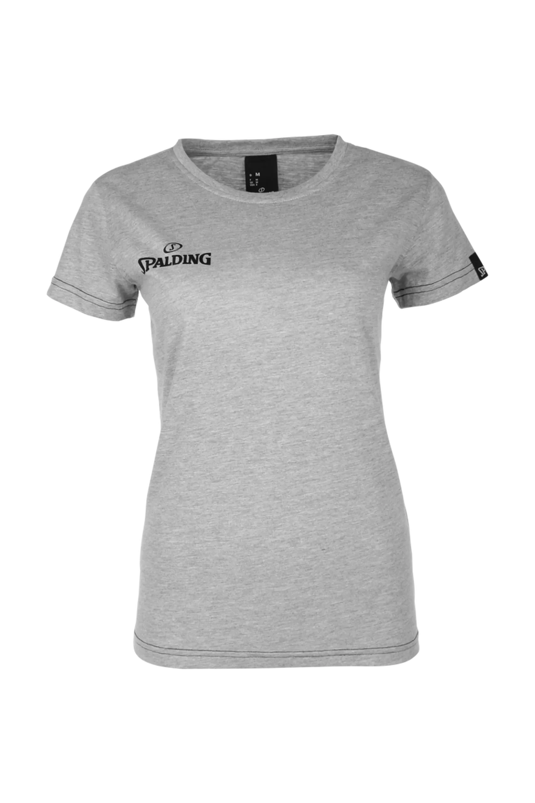 Team II T-shirt 4her Gris Melange Spalding