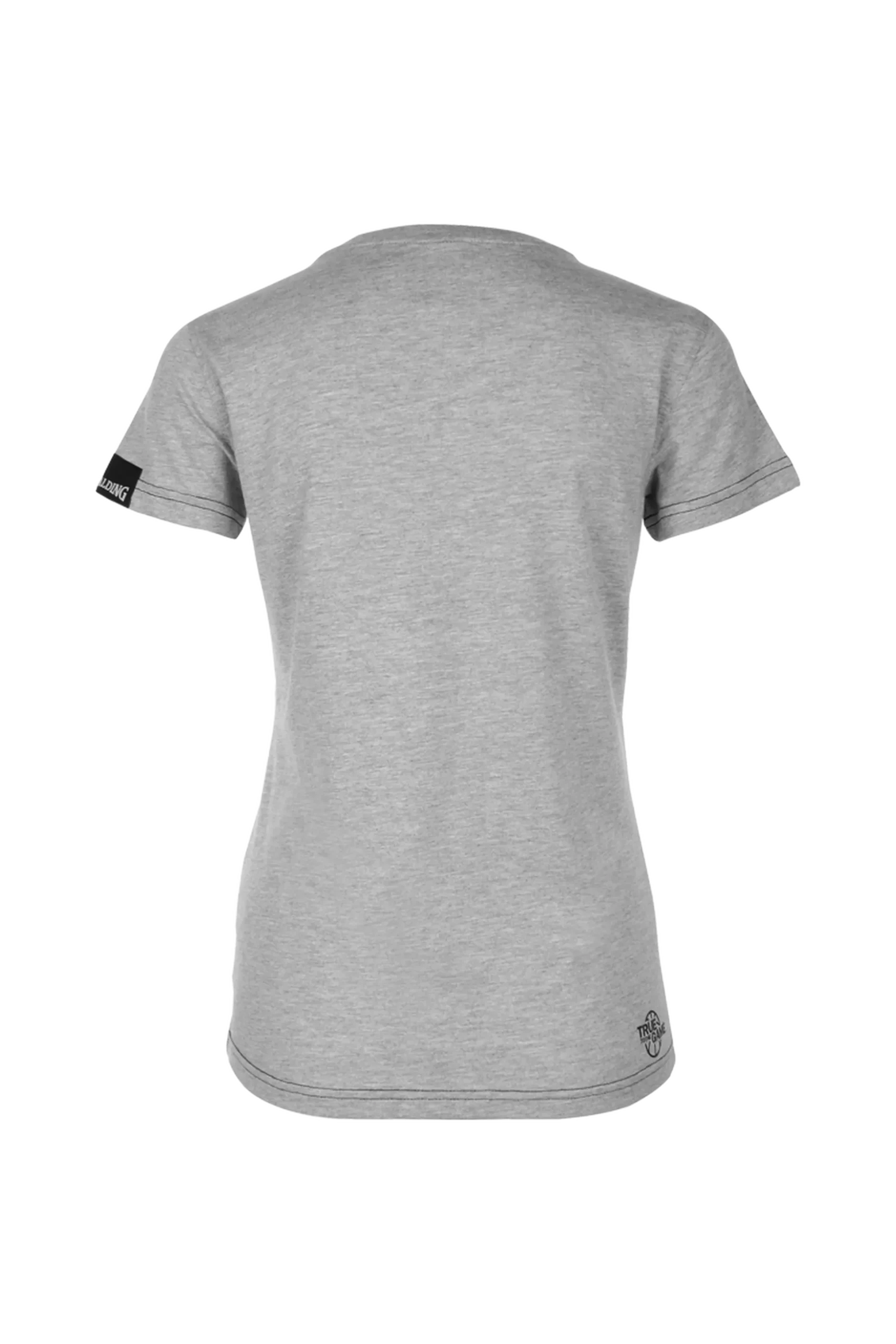 Team II T-shirt 4her Gris Melange Spalding
