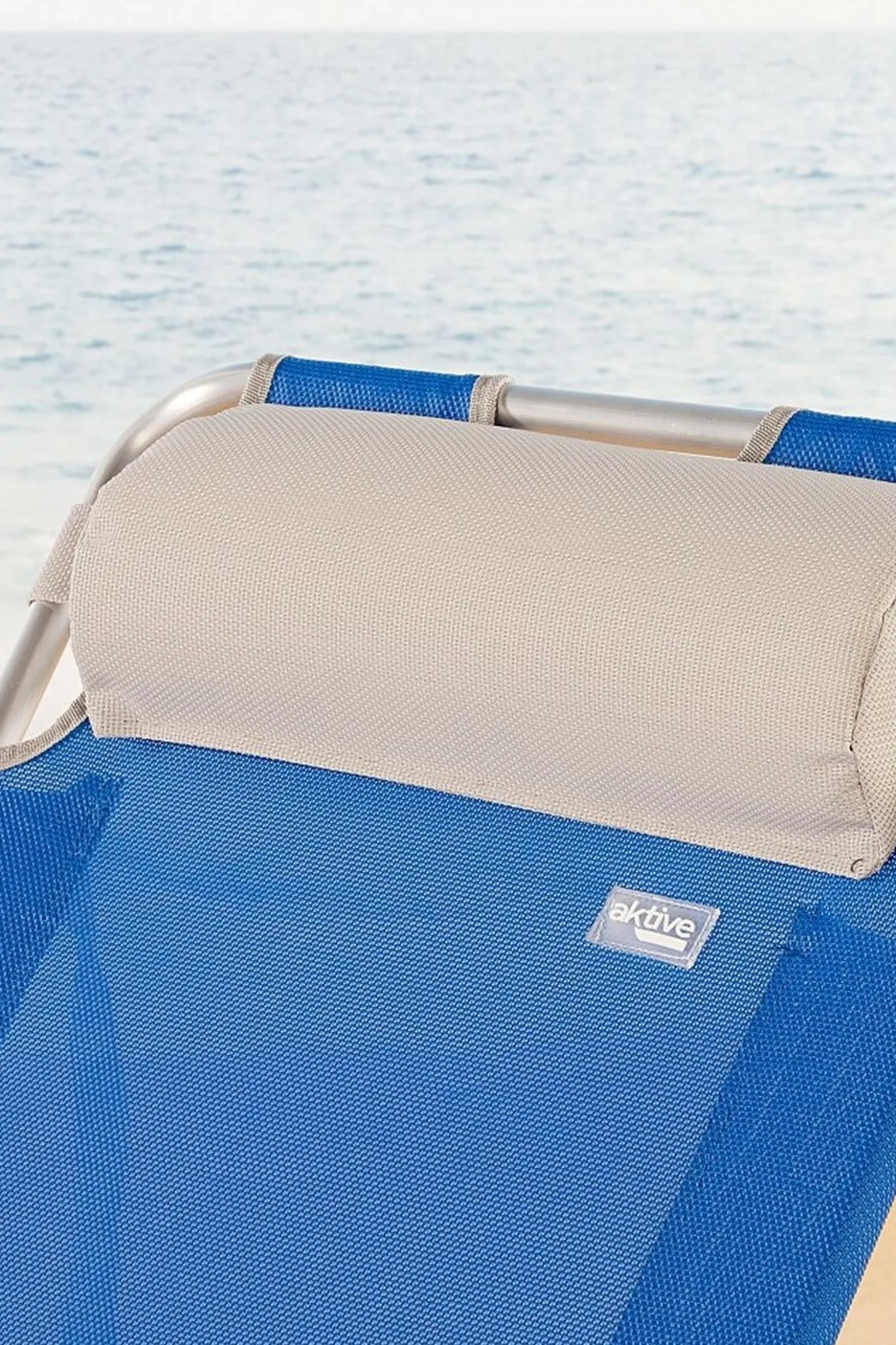 Tumbona Reclinable Aktive Azul 153 X 33 X 47 CM