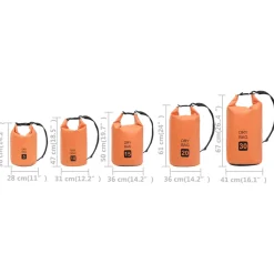 Vidaxl Bolsa Acuática 36x50 CM